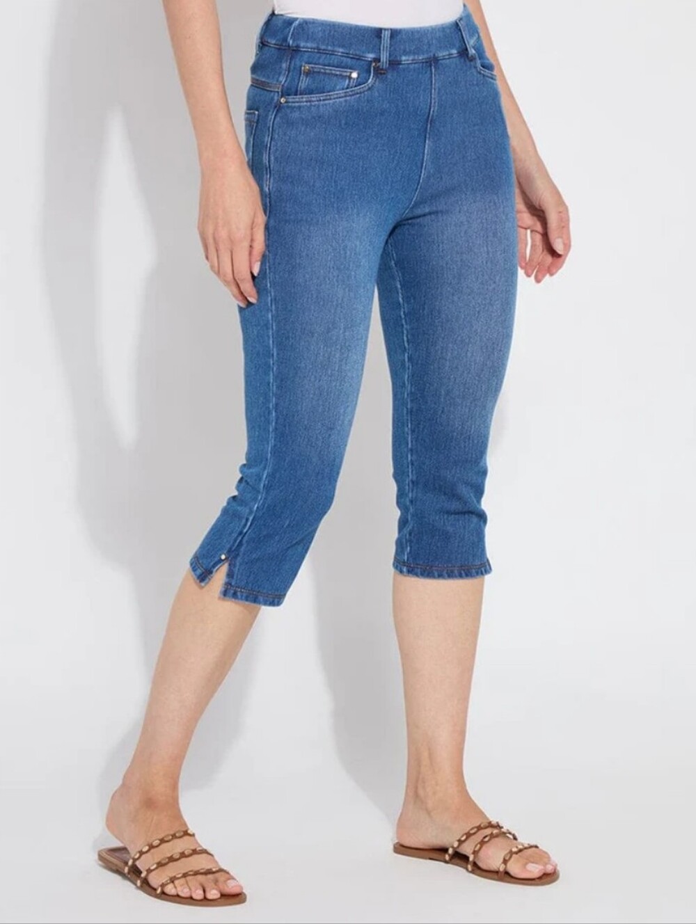 Lysse Granada Front Pocket Capri Jeans